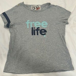 Free city x gap t shirt MEDIUM
